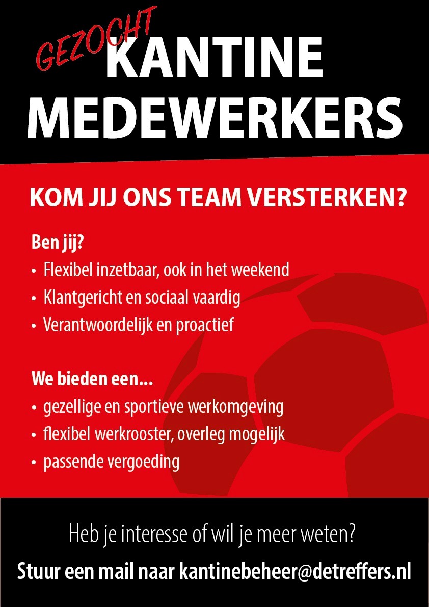 Kom jij ons horecateam versterken?