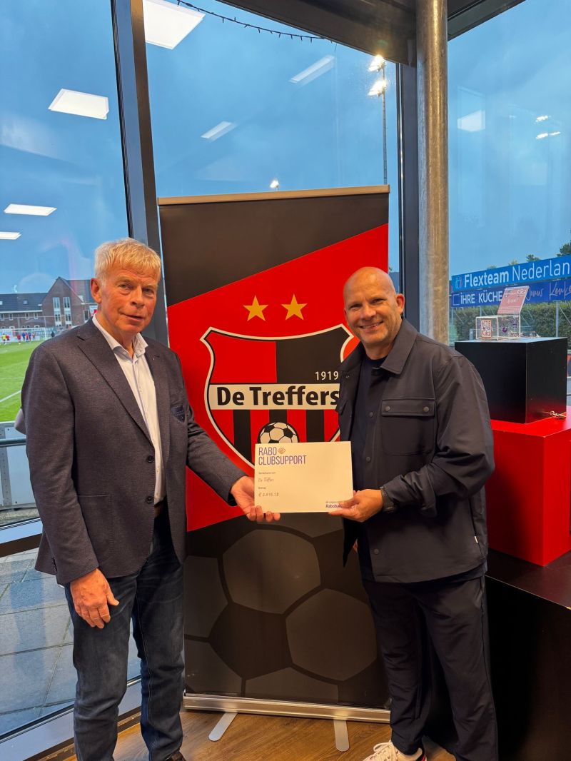 Mooie opbrengst Rabo Clubsupport actie!