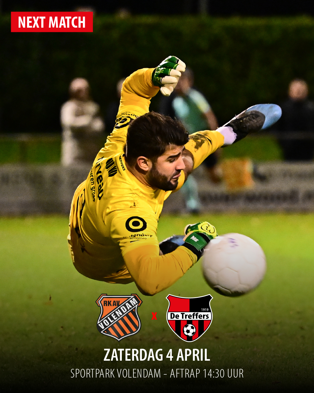 Voorbeschouwing RKAV Volendam – De Treffers